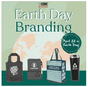 Sonic Promos earth day branding