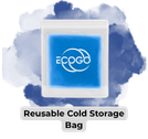 Copy of Custom promo products blog image 30 - Sonic Promos | Custom Promotional Items An image of the blue reusable cold storage bag