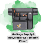 blog headers 10 - Sonic Promos | Custom Promotional Items An image of the Heritage Supply rPET Tool Belt Pouch