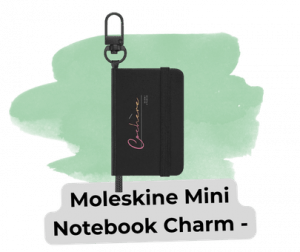 swag we saw and liked 86 2 - Sonic Promos | Custom Promotional Items Image of the moleskine mini notebook charm