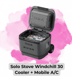 swag we saw and liked 86 4 - Sonic Promos | Custom Promotional Items Image of an open Solo Stove Windchill 30 Cooler = Mobile A/C