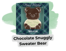Blog images 2 - Sonic Promos | Custom Promotional Items An image of the Chocolate Snuggly Sweater Bear