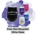 Blog images 4 - Sonic Promos | Custom Promotional Items An image of the Pure 12oz Recycled Wine Glass in all color options